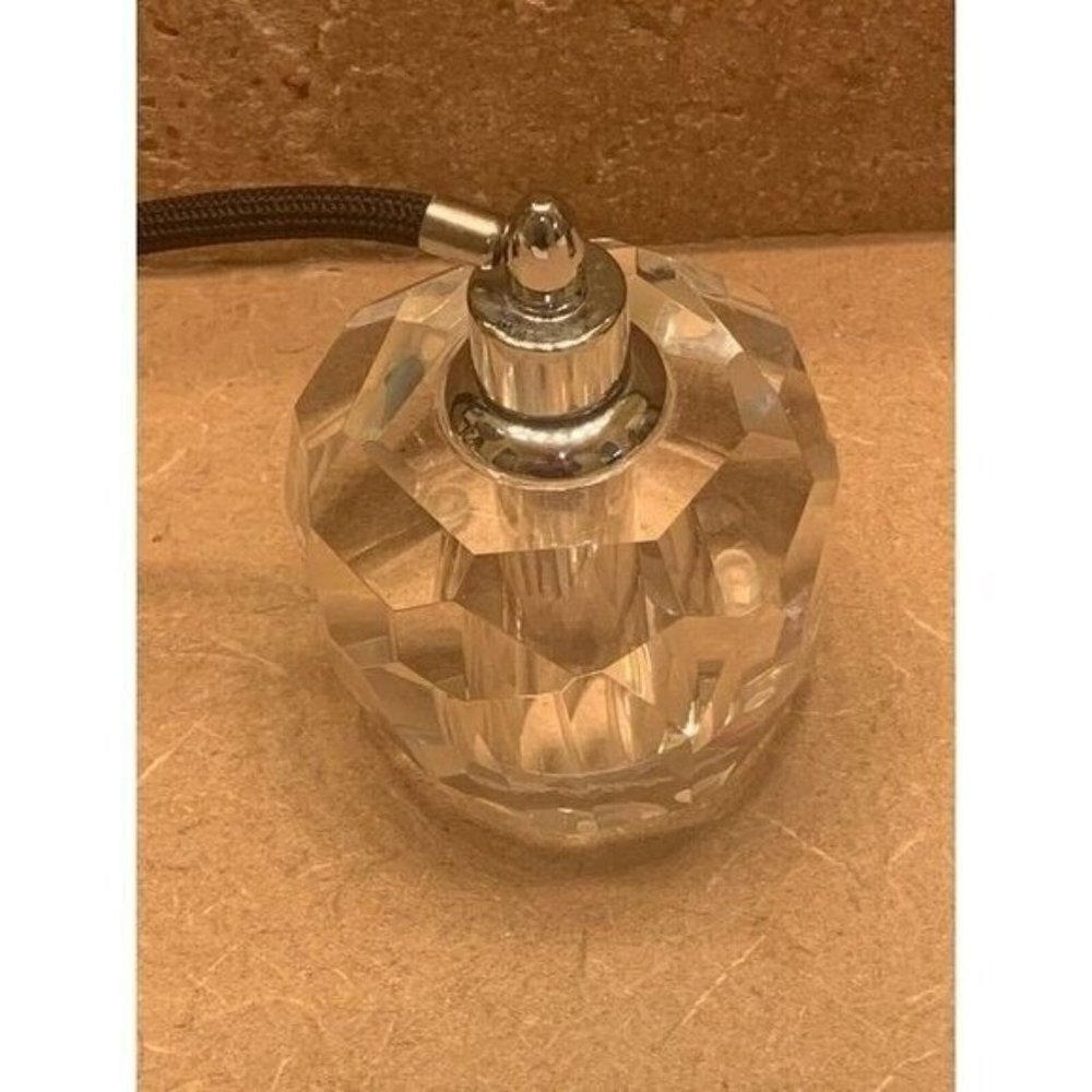 Oleg Cassini Clear Crystal Perfume Atomizer Pump